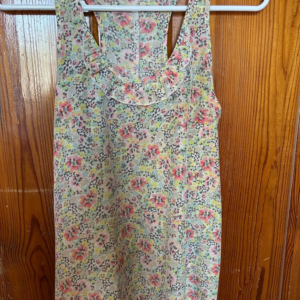 Floral Sleeveless Top